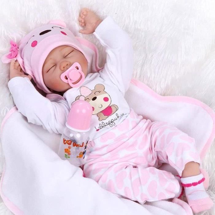 DOLL 22 Pouce 55 cm Reborn b b R aliste Poupon Reborn Poup e