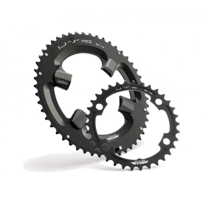 Plateau 4 branches MICHE Super11 UTG Shimano Ultegra 6800 - noir - 48T