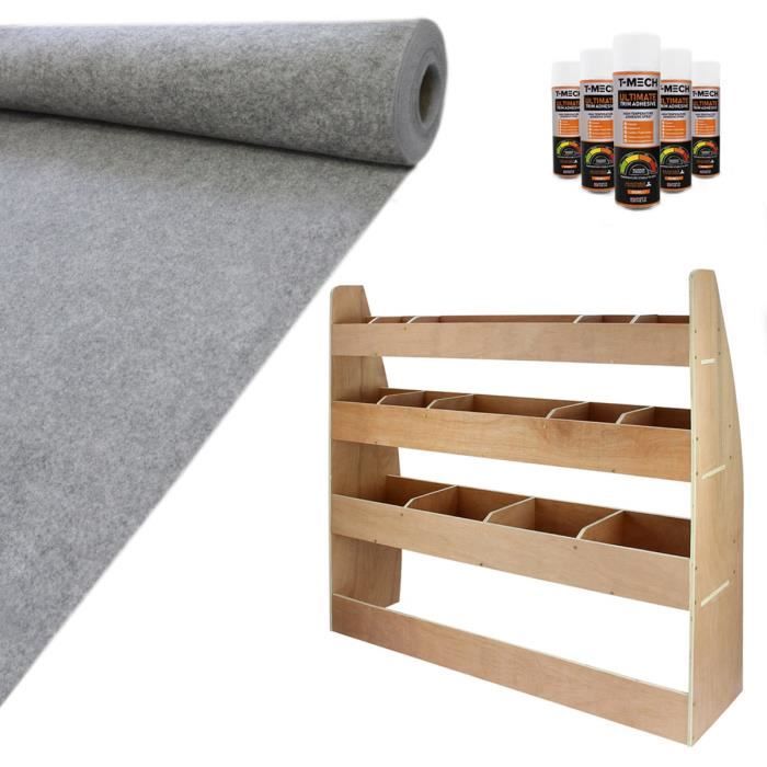 Doublure Intérieure Pour Van Argentée 2m + Poches Rangement - Monstershop