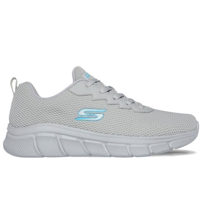Skechers Chaussures Homme Skechers Bobs Sport B Flex - Chill Edge Gris
