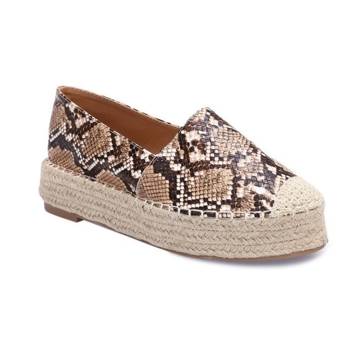 plateforme espadrille