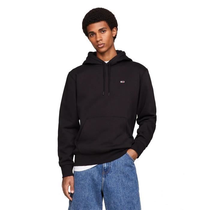 Tommy Hilfiger Sweat à Capuche Tommy Jeans Homme Noir Noir