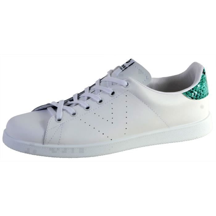Victoria Basket Victoria - VICTORIA - 3 Turquesa - Femme - Cuir - Lacets - Rond