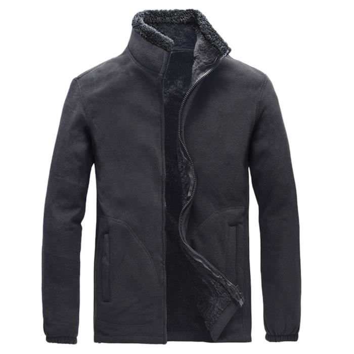 Allthemen Veste Homme Classique Décontracté Blouson Revers