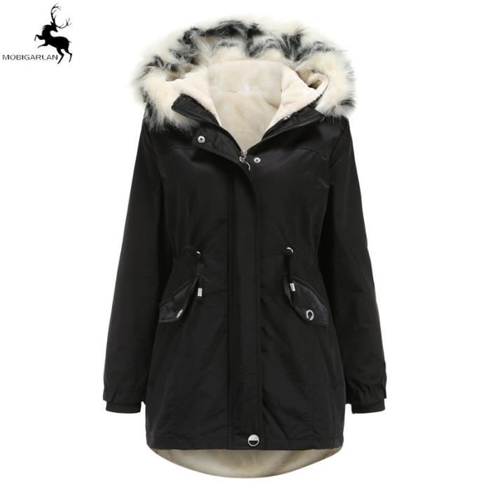veste hiver capuche femme