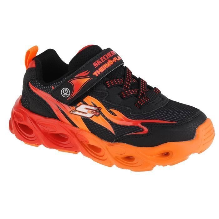 Skechers Chaussures - SKECHERS - Thermo Flash Heatflux - Noir - Mixte/Enfant - Tige synthétique
