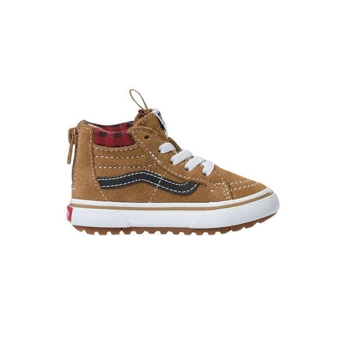 Baskets Vans Sk8 Hi Zip pour Mini Camel Vans Sk8 Hi Zip