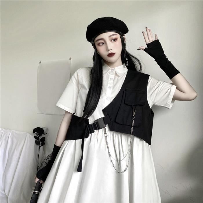 Haut Manches Longues Tendance Yruioon Femme Bolero Veste Wetlook Cuir PU Veste D Épaule Avec Gants Top Brillant Soirée Cuir Synthétique