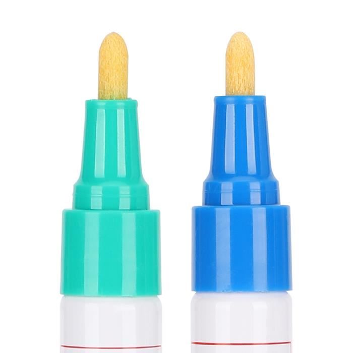 Lot De 4 Stylos à Pneus Blancs étanches - Pour Voiture Et