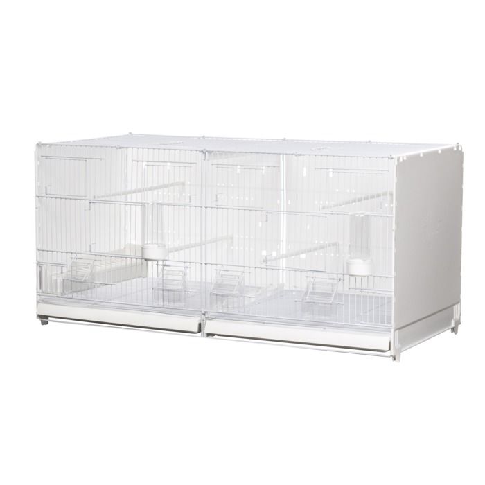 Comparer les prix de Cage D'élevage Oiseaux Pliable Et Démontable 90 Cm Positano - 2gr