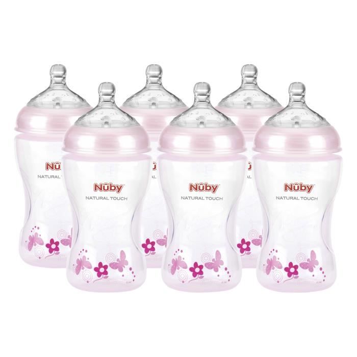 Nuby Natural Touch biberon et t/étine brosses