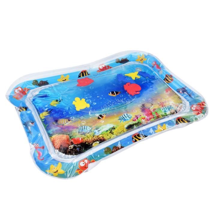 Bebe Enfants Tapis De Jeu D Eau Gonflable Epaissir Pvc Infantile Ventre Temps Tapis De Jeu Enfant Cdiscount Jeux Jouets