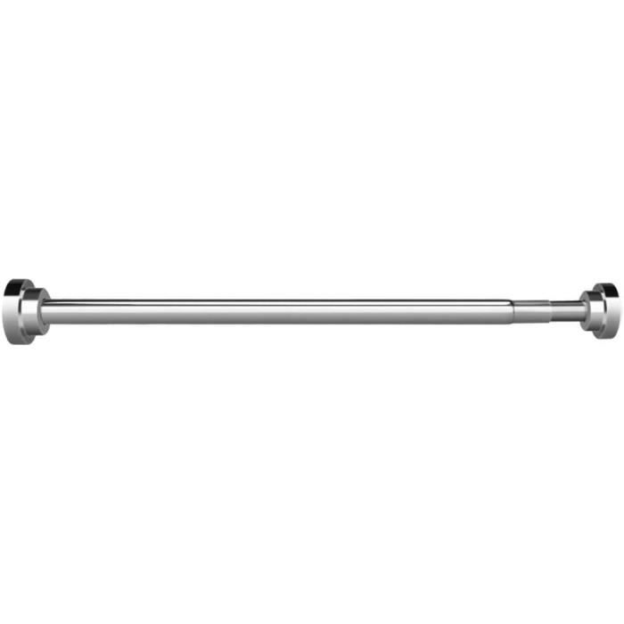 Lot De 2 Tringles à Rideau Télescopiques Sans Perçage - Extensible 30-50 Cm, Antidérapante, Pour Douche Ou Fenêtre