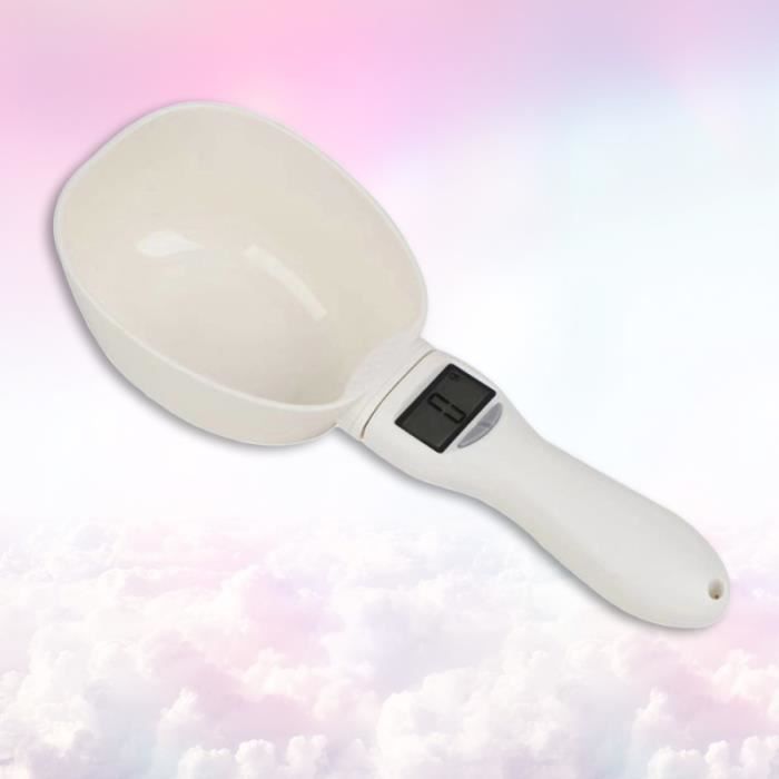 Cuillère Mesure Électronique Nourriture Animaux - Precision 10g - Max 800g
