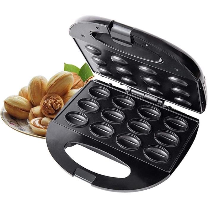 Appareil à Croque-Monsieur Pour Micro-ondes – Sans Fil, Anti-Adhésif – Rouge – Pour Sandwich, Panini, Burger – 16,5 X 14,5 Cm