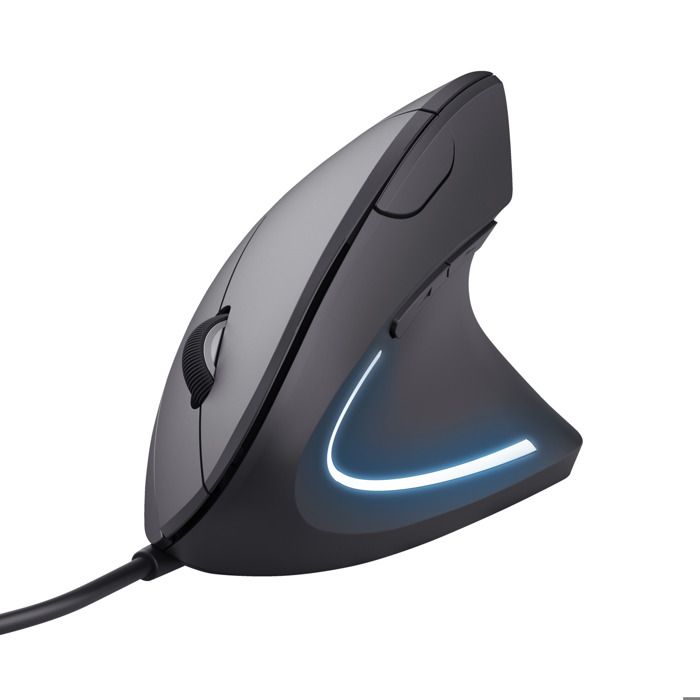 Souris ergonomique, grande souris verticale RVB filaire avec 6