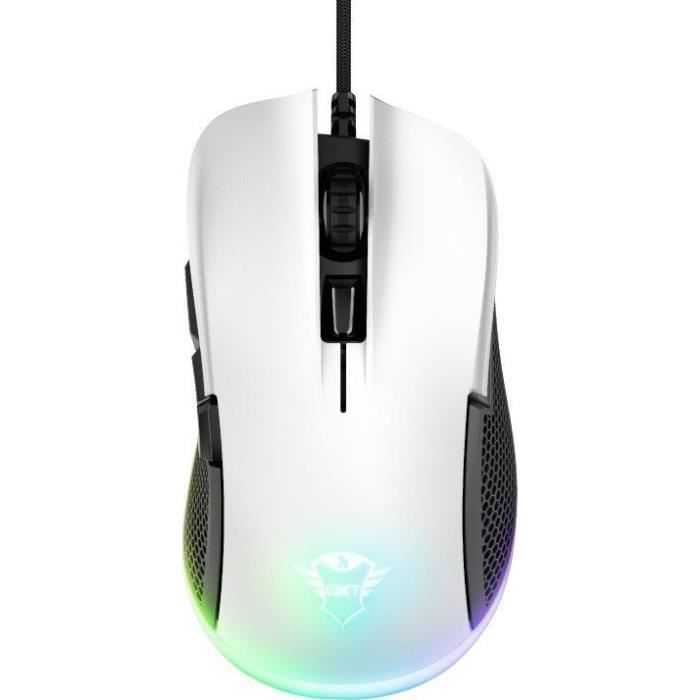 TRUST Souris Gaming Ybar Ps5 Blanc