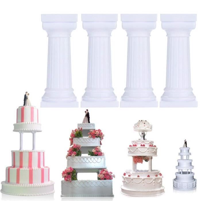 Moule A Cake Lot De 4 Multi Couches Gateau Colonne Romaine Support Decor Piliers Moule A Gateau De Mariage Blanc Cdiscount Maison Moule A Cake Lot De 4 Multi Couches Gateau Colonne Romaine Support Decor Piliers Moule A Gateau De Mariage Blanc Cdiscount Maison