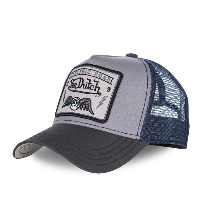 Casquette Camionneur Kalitta Flying Service – Bleu Maille, Snapback, Vintage USA