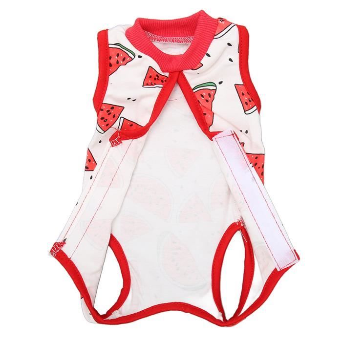 Comparer les prix de Combinaison de récupération pour chat - VVIKIZY - Tissu doux - Anti-léchage - Multi-usage