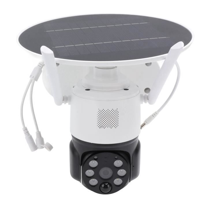 Panneau Solaire 3W ANRAN Pour Caméra De Sécurité - Câble Micro USB/USB-C De 3 M - Support Réglable - IP65