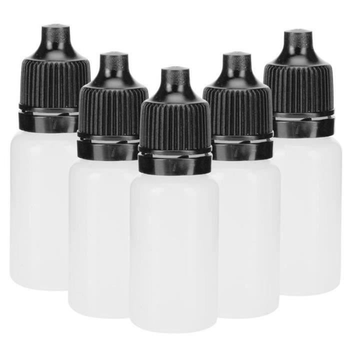 50pcs bouteilles vides clair bouchon verre Flacons Pots De Stockage Tube à essai bocaux