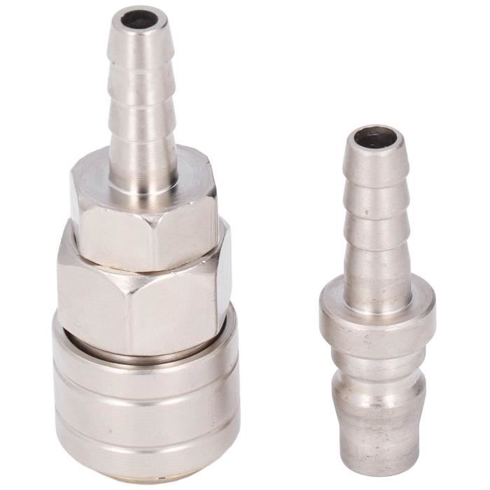 Raccord Rapide Pneumatique RS PRO, Tuyau Cannelé Vers Mâle 10mm CEJN