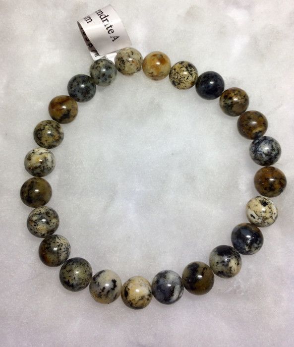 Bracelet En Pierres Naturelles Semi-Précieuses 8 Mm - Unisexe - Neuf Avec Étiquettes