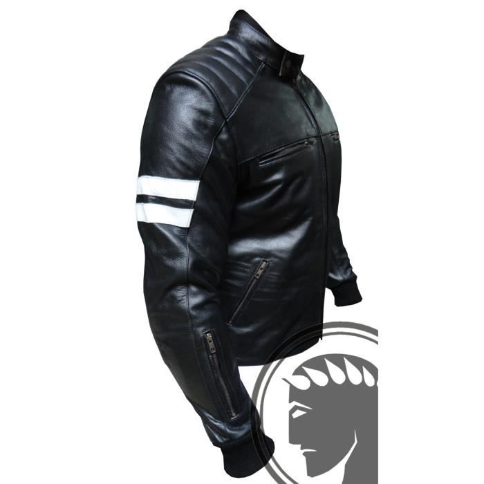 Blouson moto homme