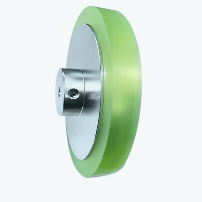 Roue De Mesure Pour Encodeur - 500mm De Circonférence, Alésage 6mm, Jante Aluminium + Caoutchouc - Industriel