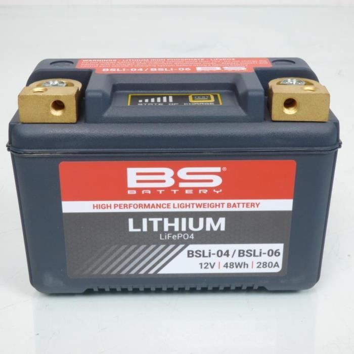 Batterie Lithium moto YTZ10S / HJTZ10S-FP 12V 9AH