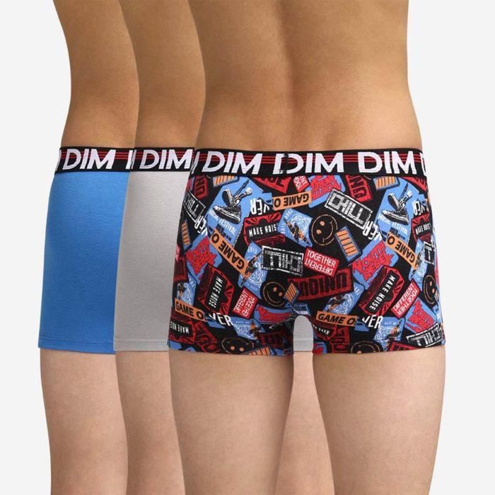 Lot De 3 Boxers Pour Garçon - Imprimé Dessin Animé - 95% Coton, Confortables Et Extensibles - 4