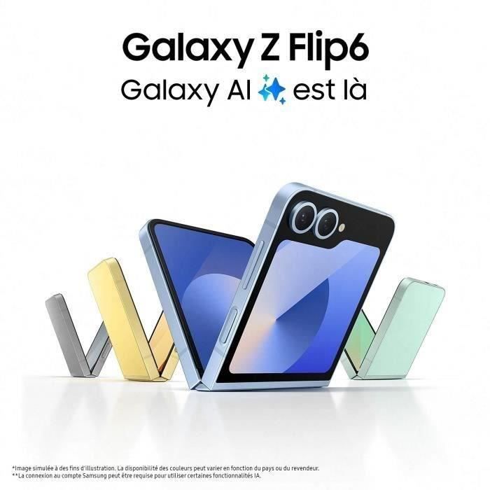Samsung Galaxy Z Flip6 Smartphone 512 Go Jaune - Cdiscount Téléphonie