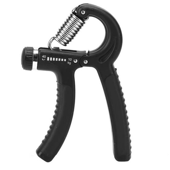 Hand Grip Musculation Avant-bras 100kg – Poignée Ergonomique Réglable Avec Compteur – Pour Force Et Rééducation