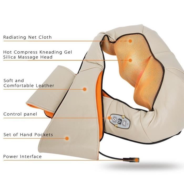 Coussinets De Massage électriques Gel Pour Cou Et Cervicales - Appareil De Massage, Neuf