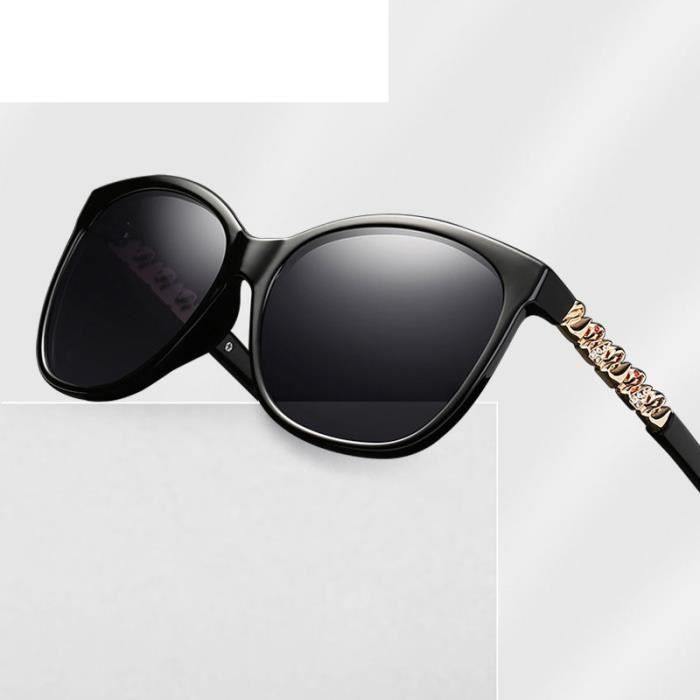 Lunettes De Soleil AORON Polarisées UV400 – Monture Aluminium Noir – Haute Qualité – Neuf Avec étiquettes