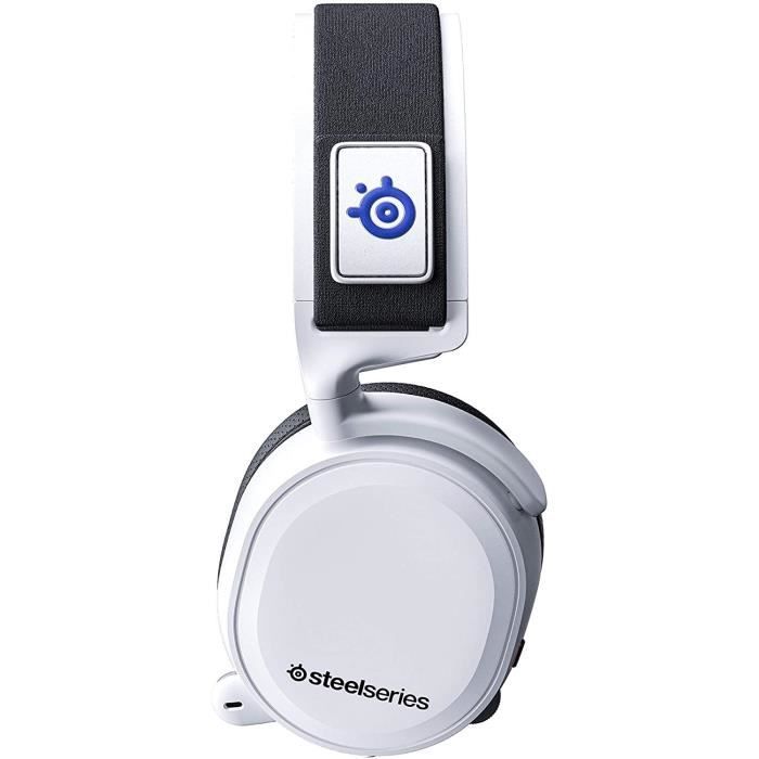 STEELSERIES ARCTIS 7P White Casque Gamer Bluetooth pour