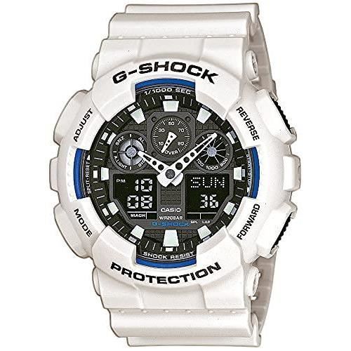 G shock store watches in white