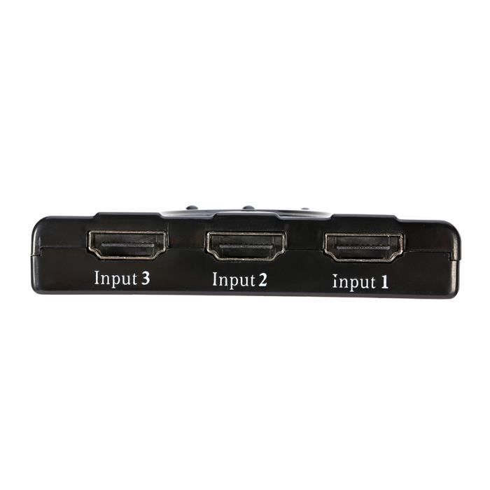 Link-e ® - Switch commutateur HDMI automatique 5 ports, amplificateur  intégré, télécommande, FULL HD, 1080P, 3D ready - Cdiscount TV Son Photo