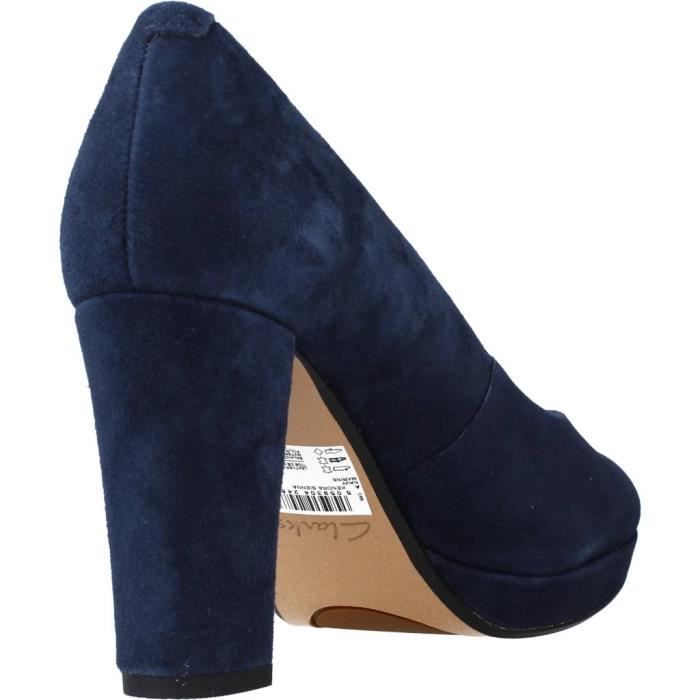 Escarpin Femme CLARKS Modele 102327 Talon Carre 9cm Daim Nubuck Bleu Achat Vente Escarpin Femme CLARKS Modele 102327 Talon Carre 9cm Daim Nubuck Bleu pas cher Cdiscount