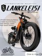 Vélo électrique Lankeleisi MG800 MAX Gris 2000W moteurs 20AH batterie 26" pouces gros pneu Fat Bike VTT-3