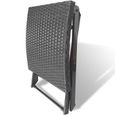 MEP8🍃- Tabouret pliable Chaise de Bar Chaise de cuisine  44 x 44 x 40 cm (L x l x H)- Poufs d'extérieur Meuble Mobilier de ja4975-3