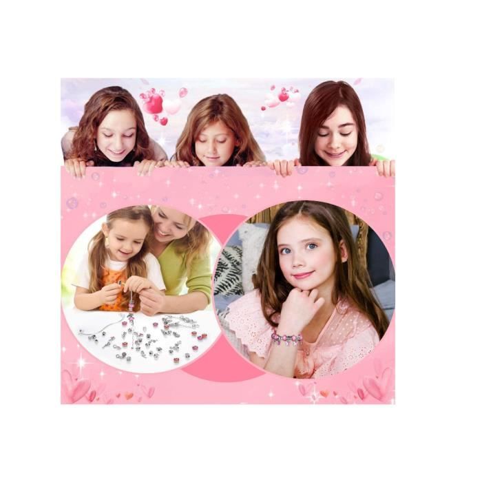 AUAUY Cadeau Fille 5-12 Ans Enfant, Jouet Bijoux DIY Charms AUAUY Cadeau Fille 5-12 Ans Enfant, Jouet Bijoux DIY Charms
