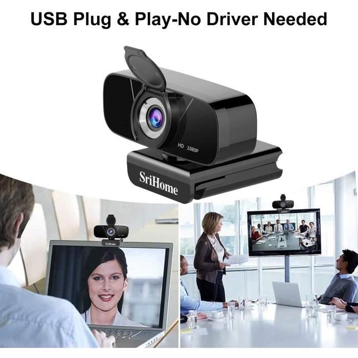 Srihome webcam pc sales full hd 1080p