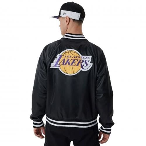 Veste Teddy Mixte Los Angeles Lakers NEW ERA Brillant Noir