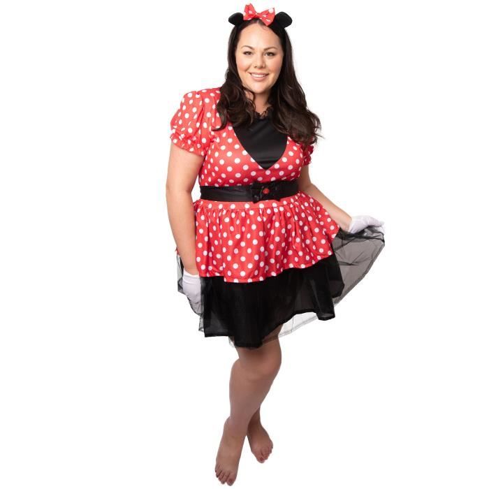 Déguisement Minnie Mouse rouge classique fille - Cdiscount Jeux - Jouets