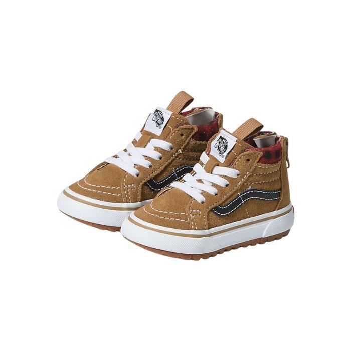 Baskets Vans Sk8 Hi Zip pour Mini Camel Vans Sk8 Hi Zip