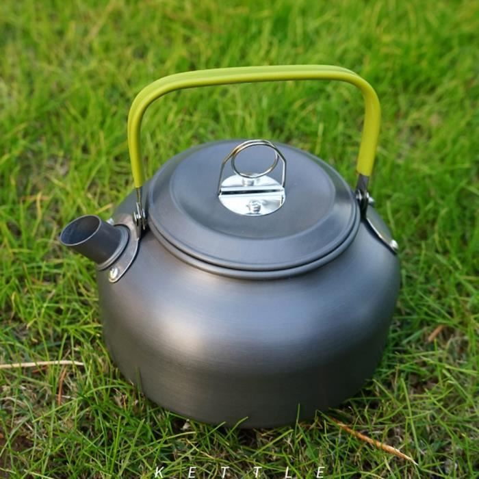 Bouilloire De Camping Portable 0,8L Ultra-Légère En Aluminium Anodisé - Idéale Randonnée, Camping & Pique-Nique