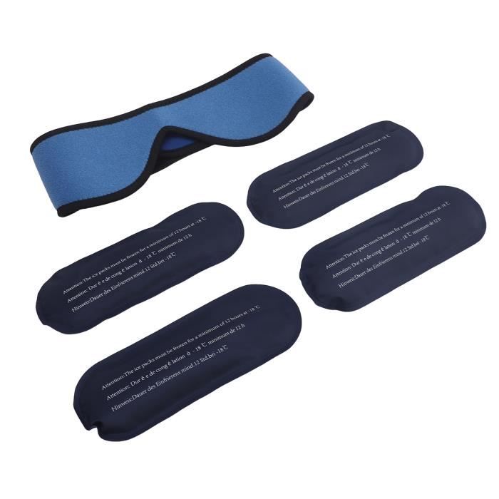 Bottes De Glace Pour Chevaux – Lot De 2 Enveloppements Refroidissants – Soins Blessures