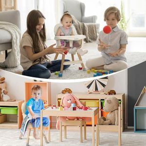 KidKraft Chaise Longue en Bois pour Enfant avec Coussins, Bain de